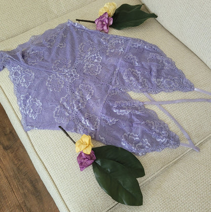 Purple Passion Lilac Teddy Lingerie - Aunt Belle’s House